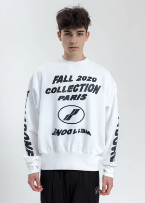 White PF20 Collection Sweater