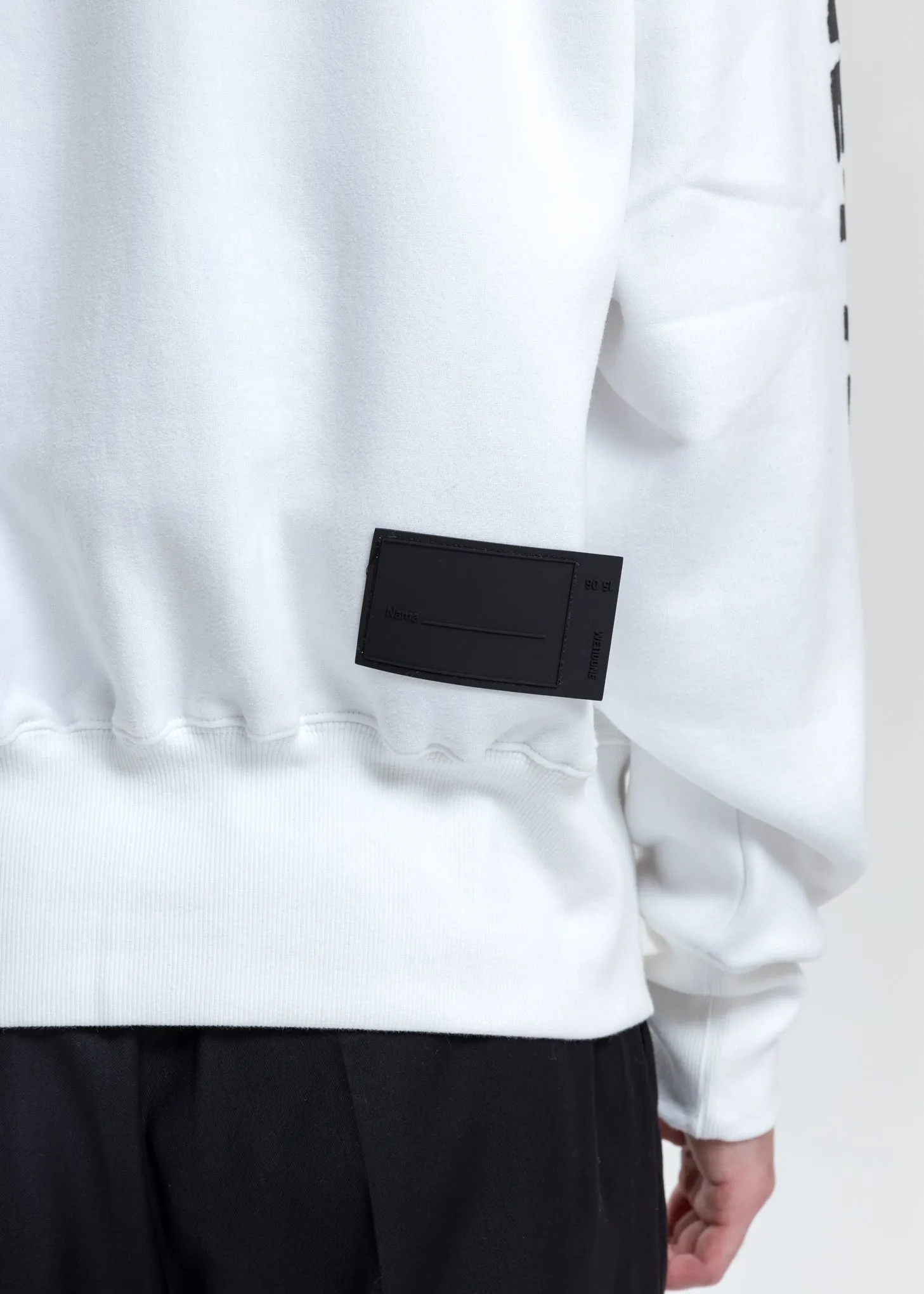 White PF20 Collection Sweater