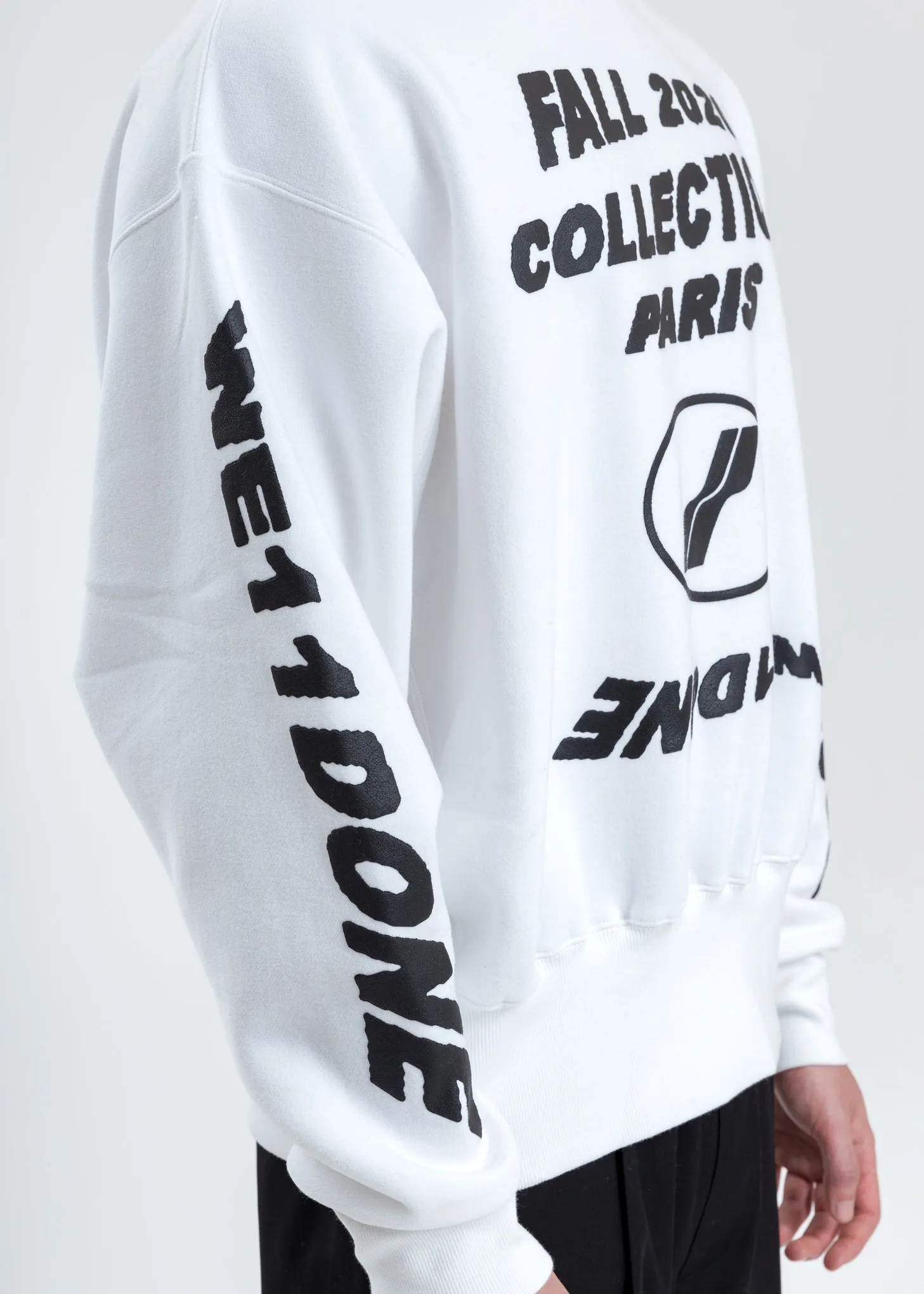 White PF20 Collection Sweater