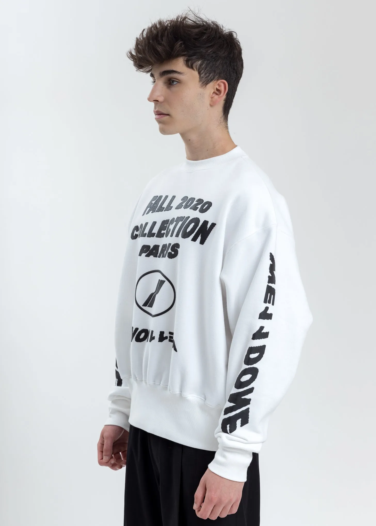White PF20 Collection Sweater