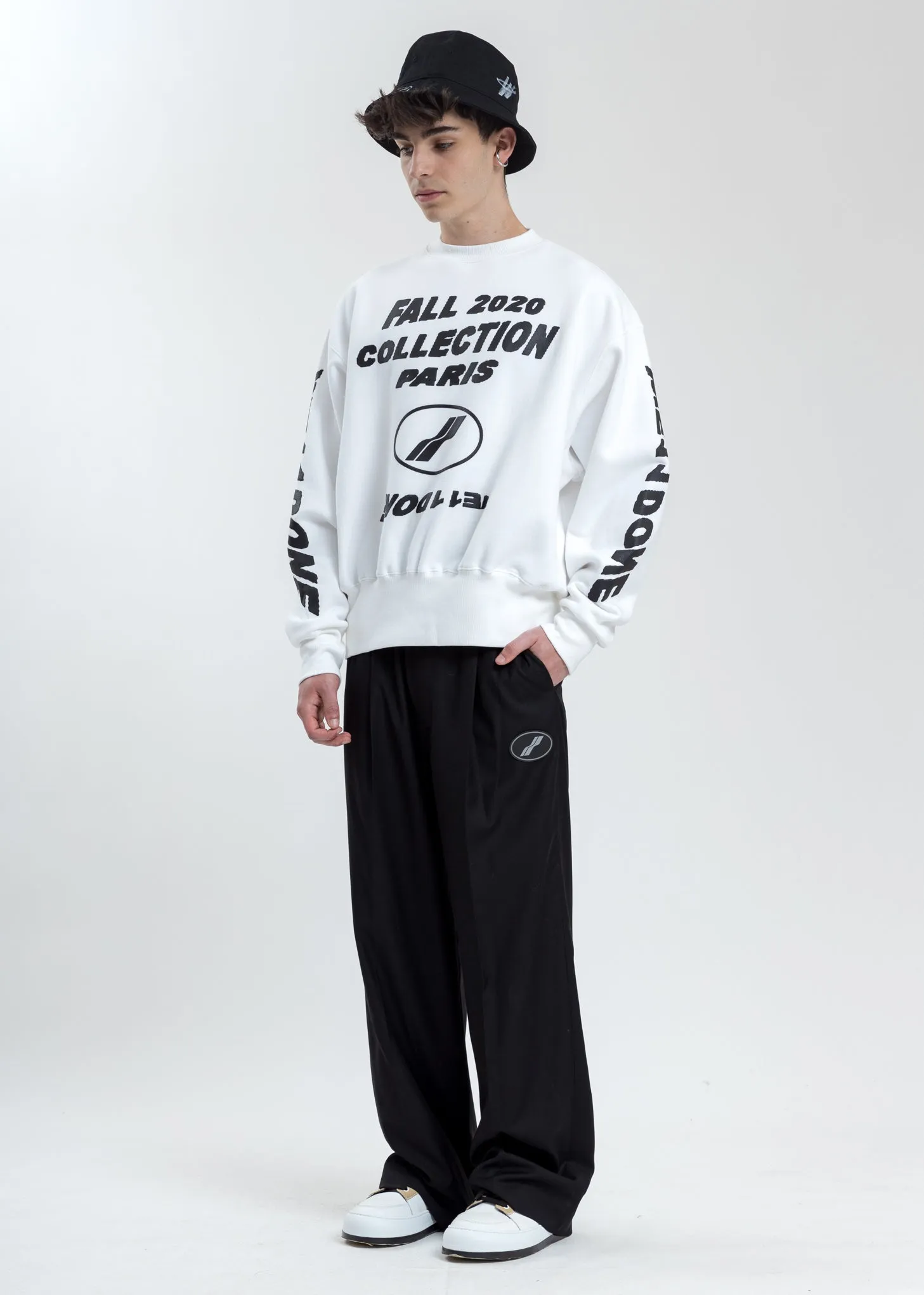 White PF20 Collection Sweater