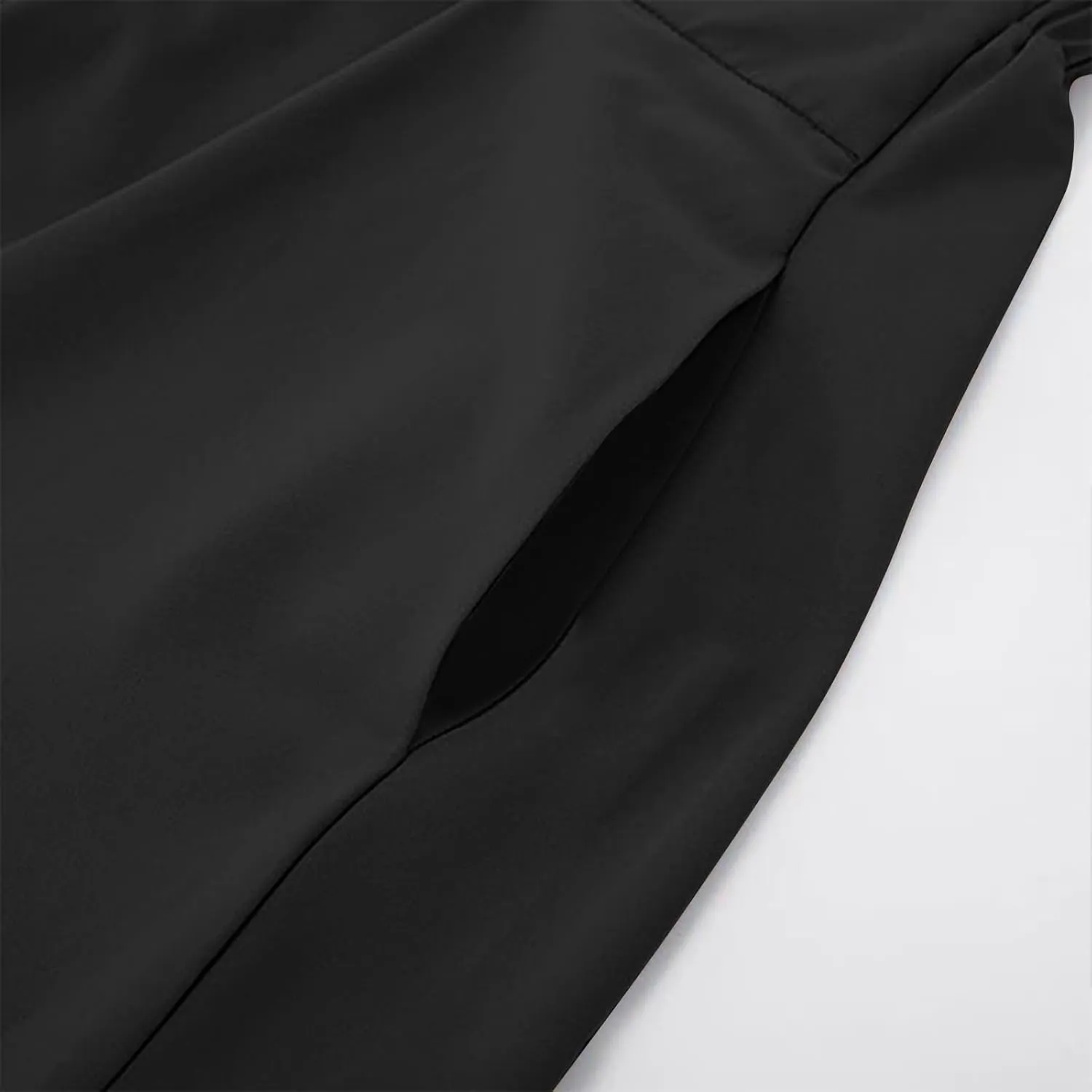 Women's Basic Versatile Stretchy Flared Casual Midi Skater Skirt Ruched High Waist Knee Length A-Line Pleated Skirts