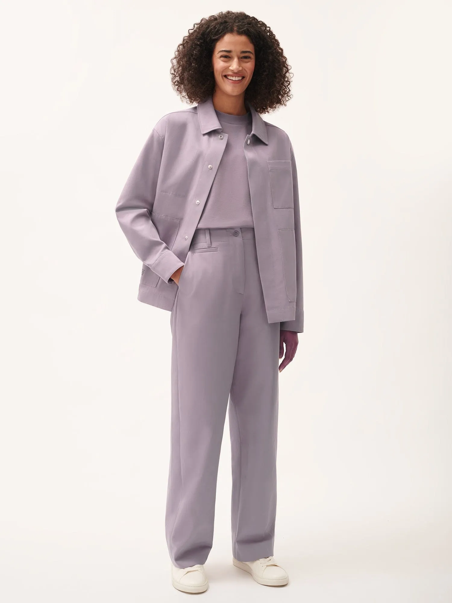 Womens DNA Utility Trousersraisin purple