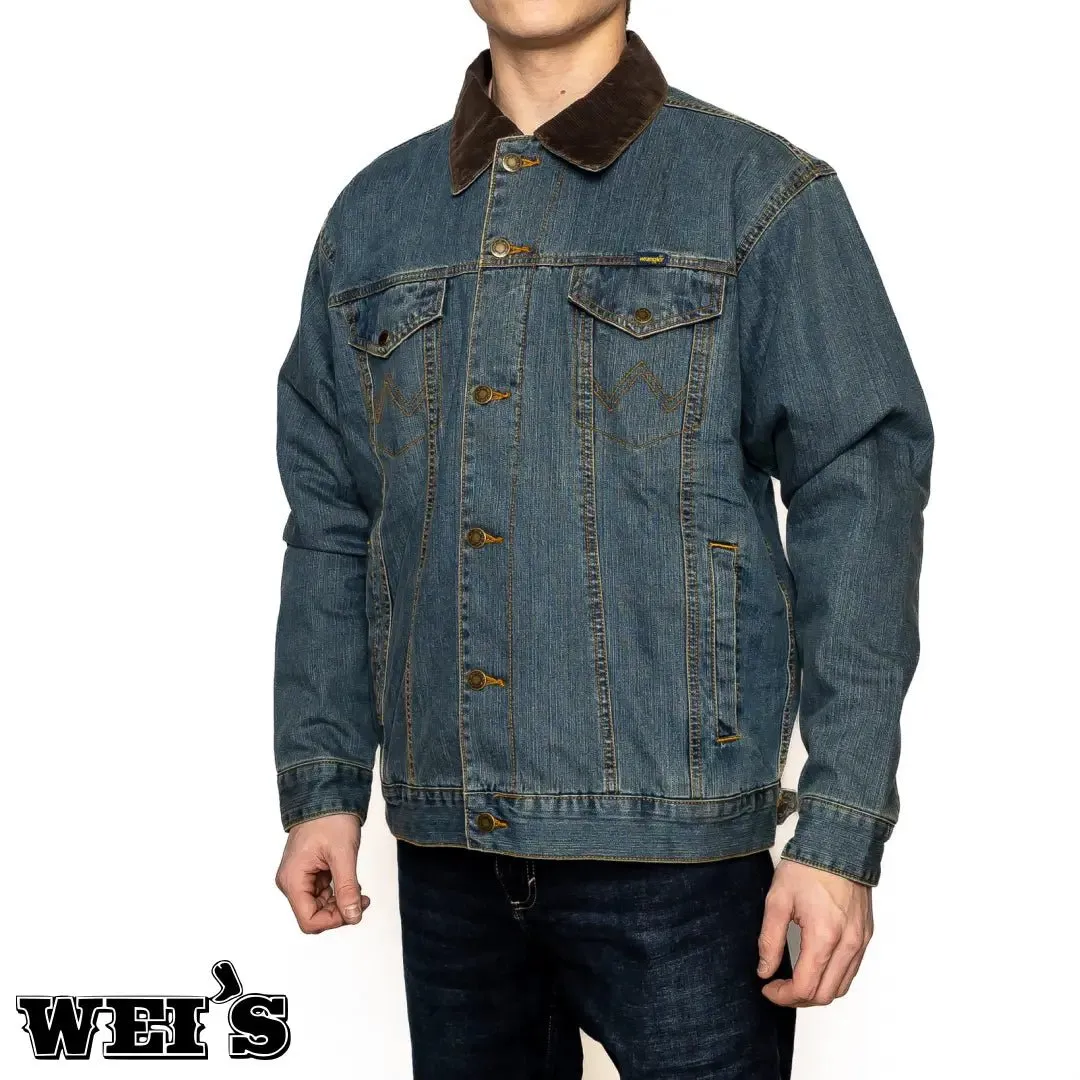 Wrangler Men's Jean Jacket Blanket Lined