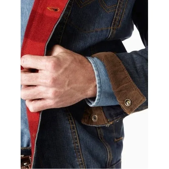 Wrangler Men's Jean Jacket Blanket Lined